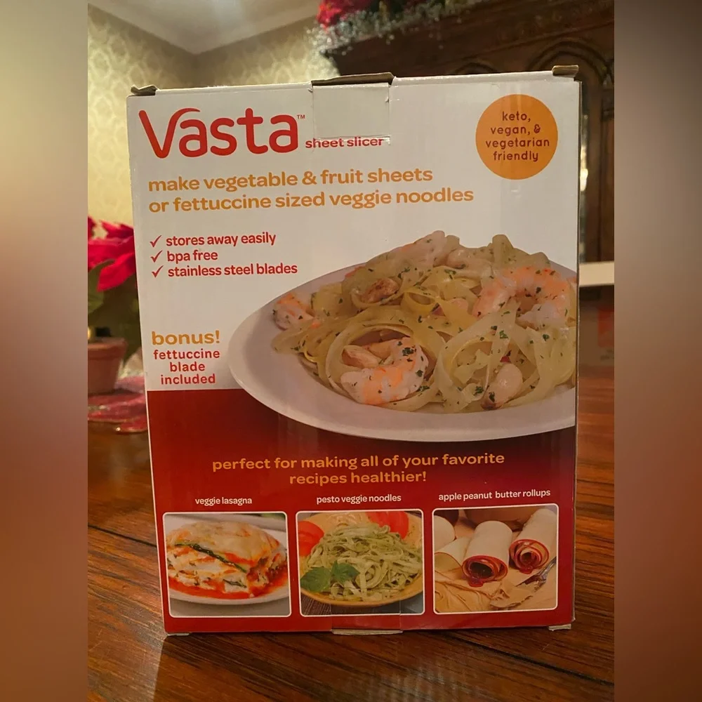 Vasta sheet sliced